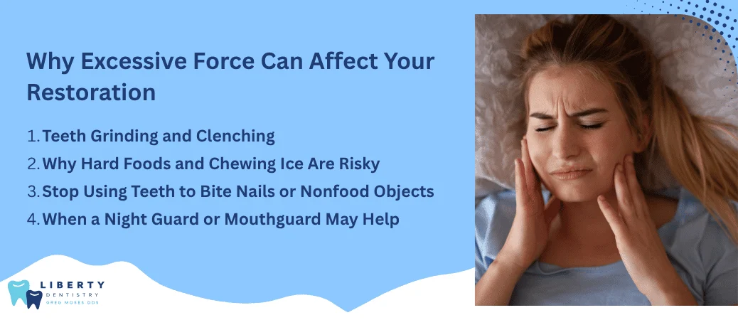 Putting Too Much Force on Your Restoration