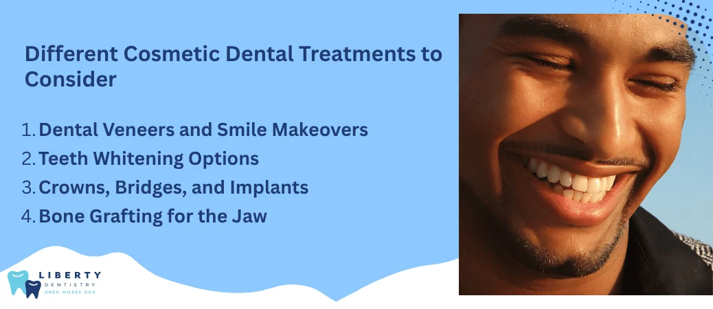 Types of Cosmetic Dental Treatments Available